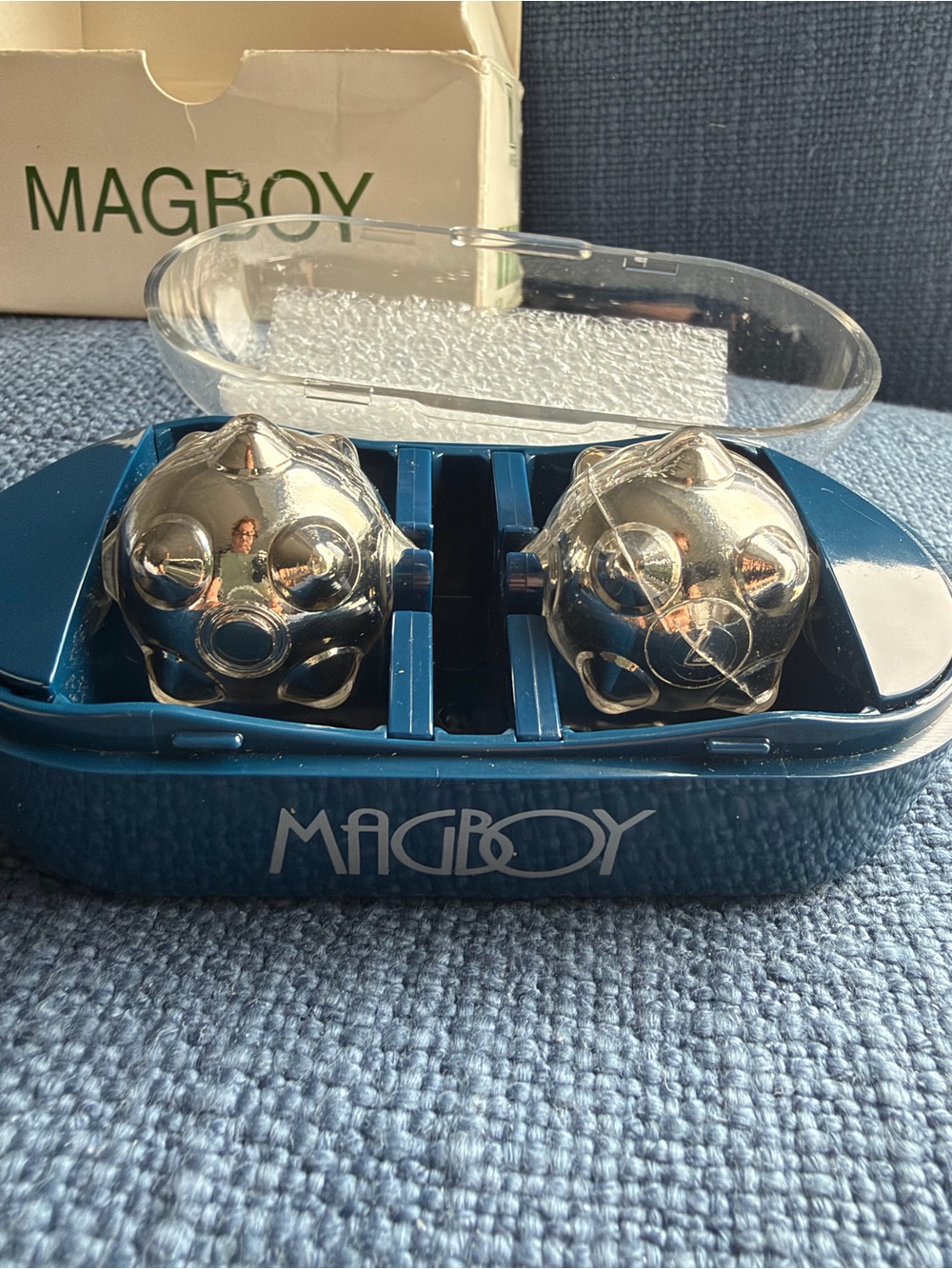 Vintage Nikken MAGBOY #1320 Magnetic Massage Balls NEW in Box